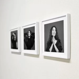 20x20cm Sök Tak Yapışan Çerçeve BEYAZ